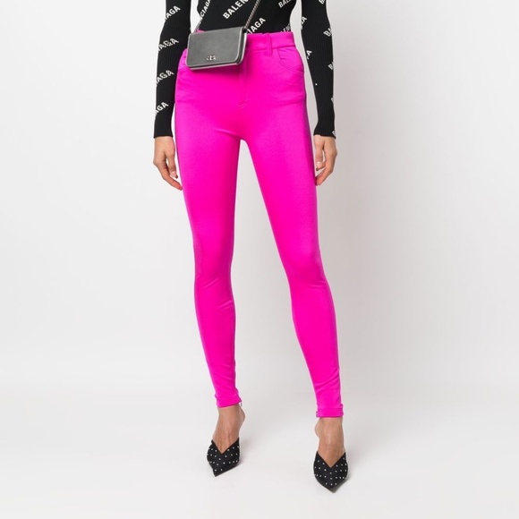 Balenciaga Neon Pink Pants